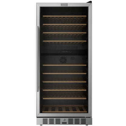 Empava 24 Inch Dual Zone Wine Cooler 53 Inch Tall Wine Refrigerator EMPV-WC14D