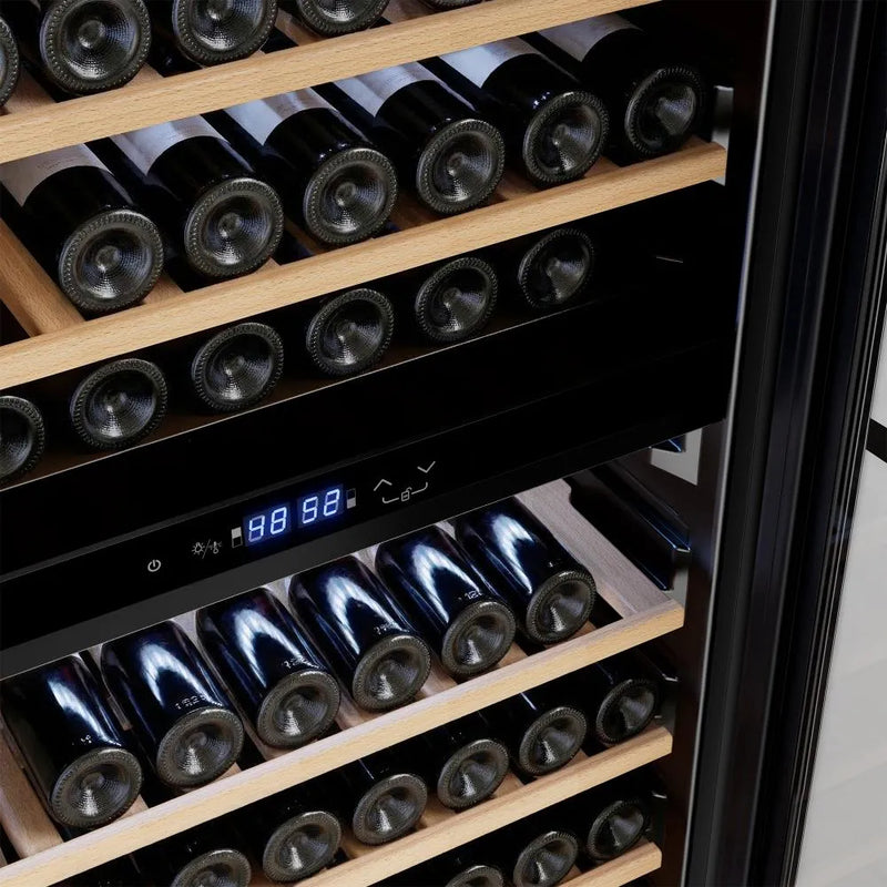 Empava 24 Inch Dual Zone Wine Cooler 53 Inch Tall Wine Refrigerator EMPV-WC14D