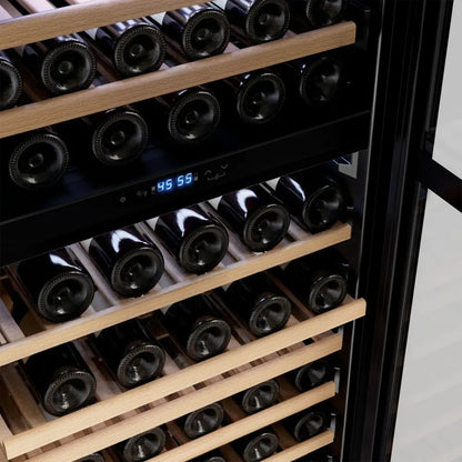 Empava 24-Inch Dual Zone Wine Cooler 67-Inch Tall Wine Refrigerator EMPV-WC16D