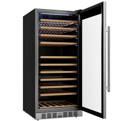 Empava 24 Inch Wine Cooler 53 Inch Tall Wine Refrigerator EMPV-WC13S