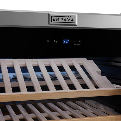 Empava 24 Inch Wine Cooler 67 Inch Tall Wine Refrigerator EMPV-WC15S