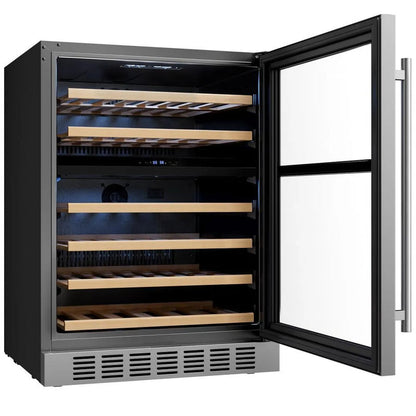 Empava 24 Inch Dual Zone Wine Cooler Wine Refrigerator EMPV-WC12D