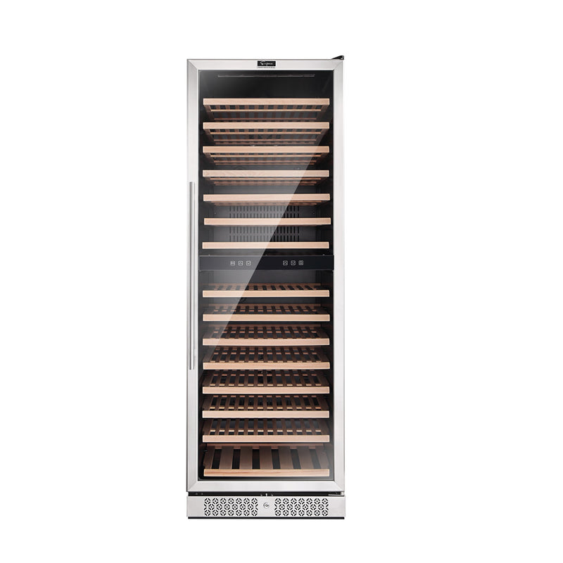 Empava Dual Zone Wine Cooler 70 Inch Tall Wine Fridge EMPV-WC08D