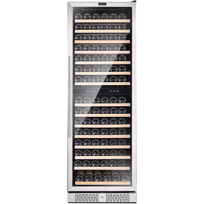 Empava Dual Zone Wine Cooler 70 Inch Tall Wine Fridge EMPV-WC08D