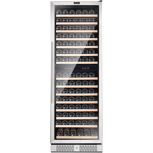 Empava Dual Zone Wine Cooler 70 Inch Tall Wine Fridge EMPV-WC08D