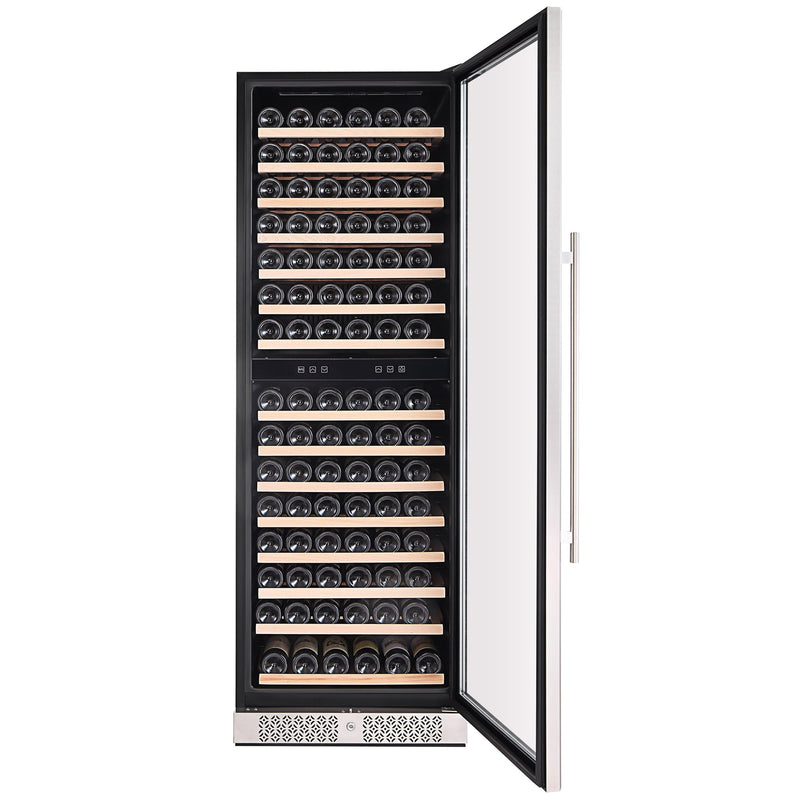 Empava Dual Zone Wine Cooler 70 Inch Tall Wine Fridge EMPV-WC08D