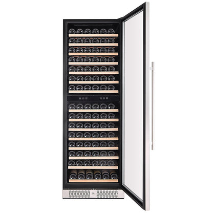 Empava Dual Zone Wine Cooler 70 Inch Tall Wine Fridge EMPV-WC08D
