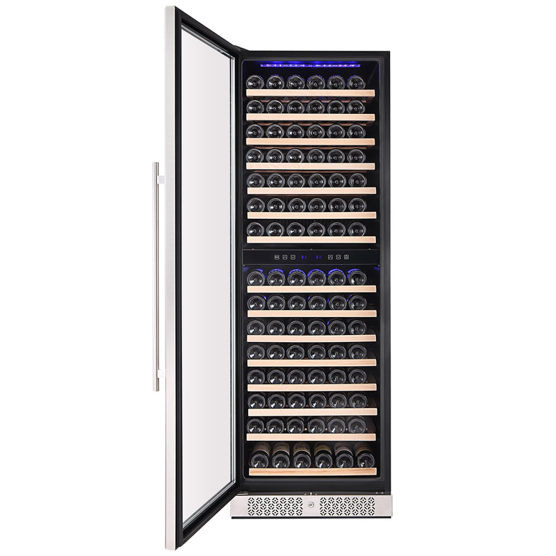 Empava Dual Zone Wine Cooler 70 Inch Tall Wine Fridge EMPV-WC08D