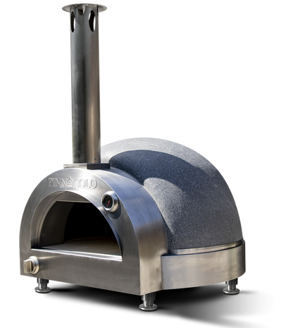 FireOneUp PINNACOLO L’ARGILLA Outdoor Freestanding Gas Fired Clay Dome Pizza Oven with Accessories PPO-8-08