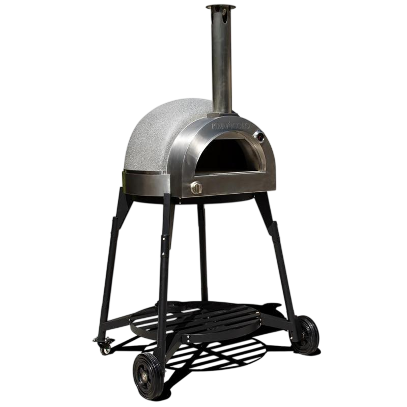 FireOneUp PINNACOLO L’ARGILLA Outdoor Freestanding Gas Fired Clay Dome Pizza Oven with Accessories PPO-8-08
