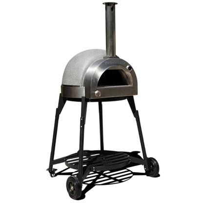 FireOneUp PINNACOLO L’ARGILLA Outdoor Freestanding Gas Fired Clay Dome Pizza Oven with Accessories PPO-8-08
