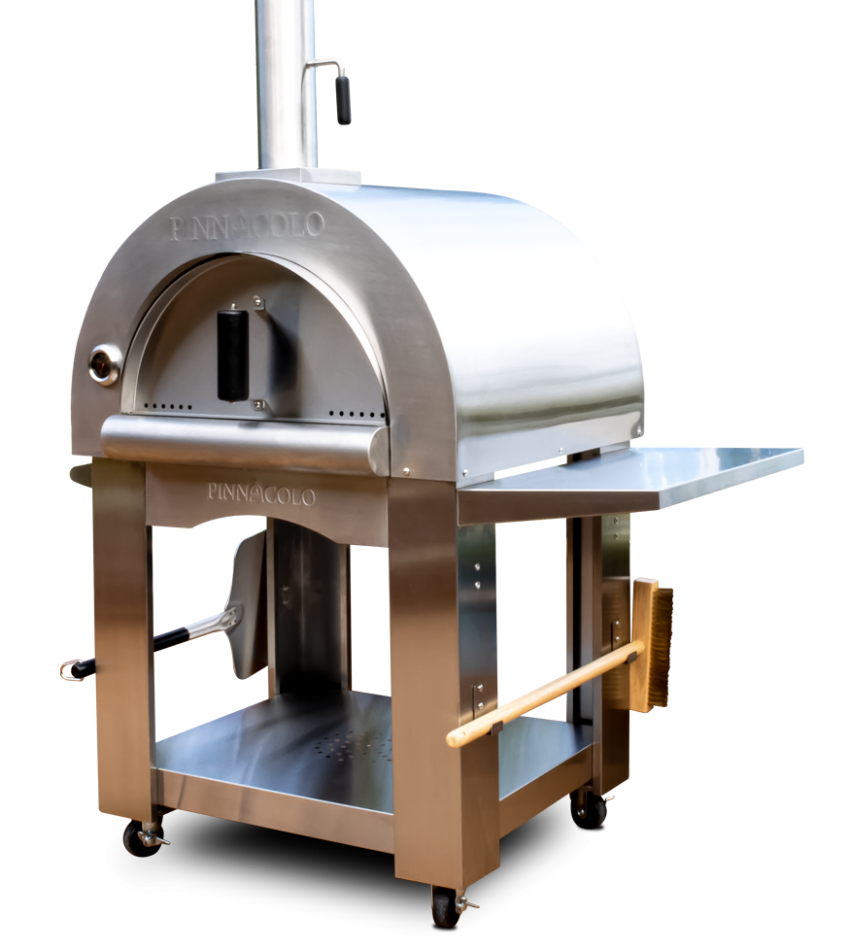 FireOneUp PINNACOLO PREMIO Outdoor Freestanding Wood Fired Pizza Oven with Accessories