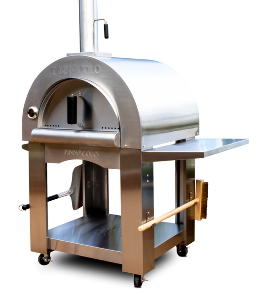 FireOneUp PINNACOLO PREMIO Outdoor Freestanding Wood Fired Pizza Oven with Accessories