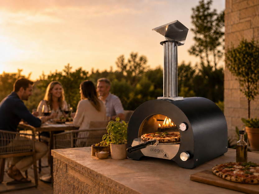 ItaliaForno Allegro Compact Outdoor Backyard Gas Pizza Oven