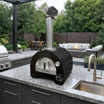 ItaliaForno Bambino Compact Outdoor Backyard Gas Pizza Oven