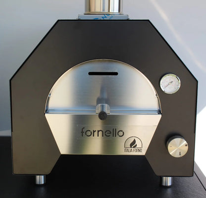 ItaliaForno Fornello Compact Outdoor Backyard Gas Pizza Oven