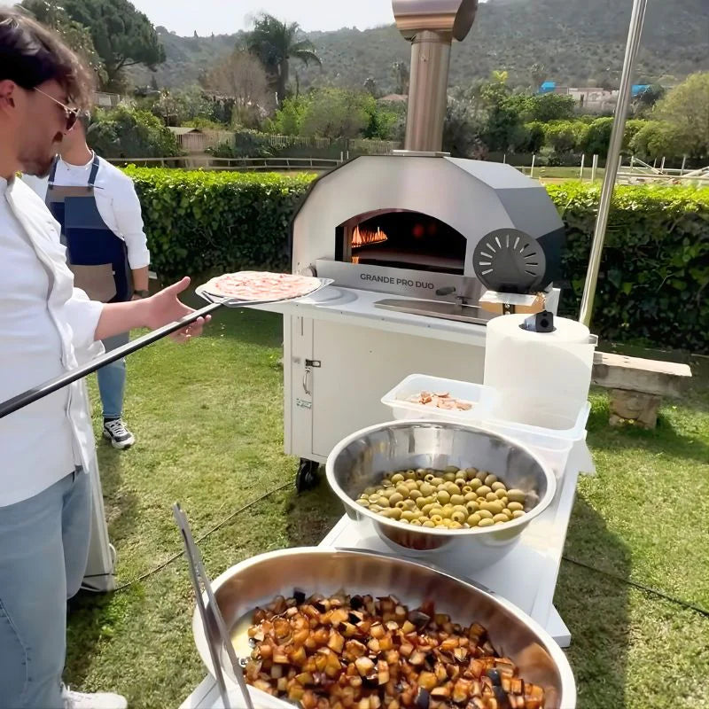 ItaliaForno Grande Pro Duo Hybrid Dual Fuel Pizza Oven