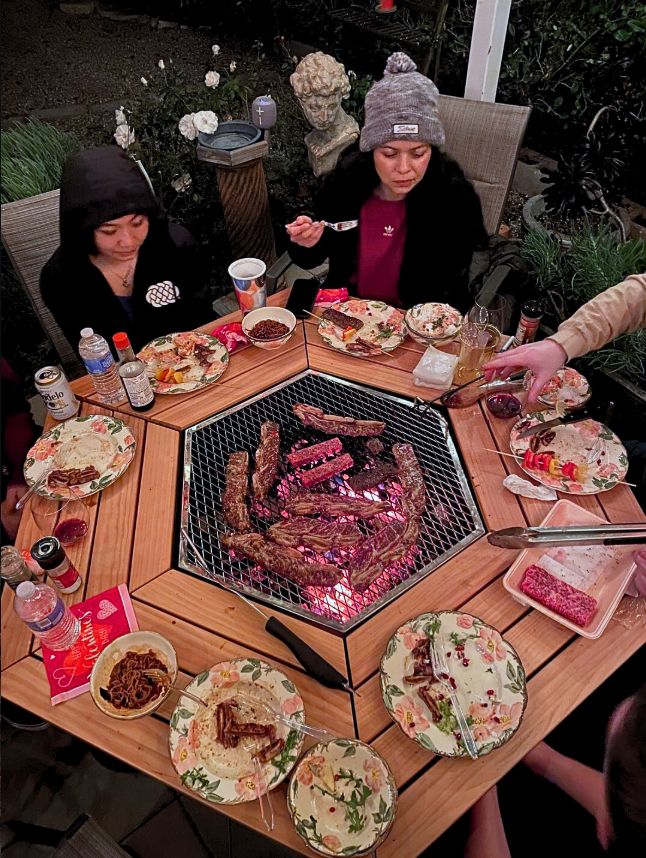 The JAG 6 Social Grill (3-in-1) BBQ Grill, Table and Fire Pit: Jag Grills