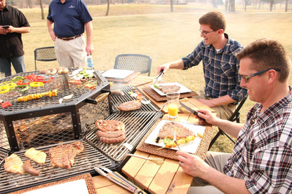 The JAG 8 Social Grill (3-in-1) BBQ Grill, Table and Fire Pit: Jag Grills