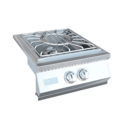 Kokomo Grills Built-In Power Burner with Removable Grate for Wok