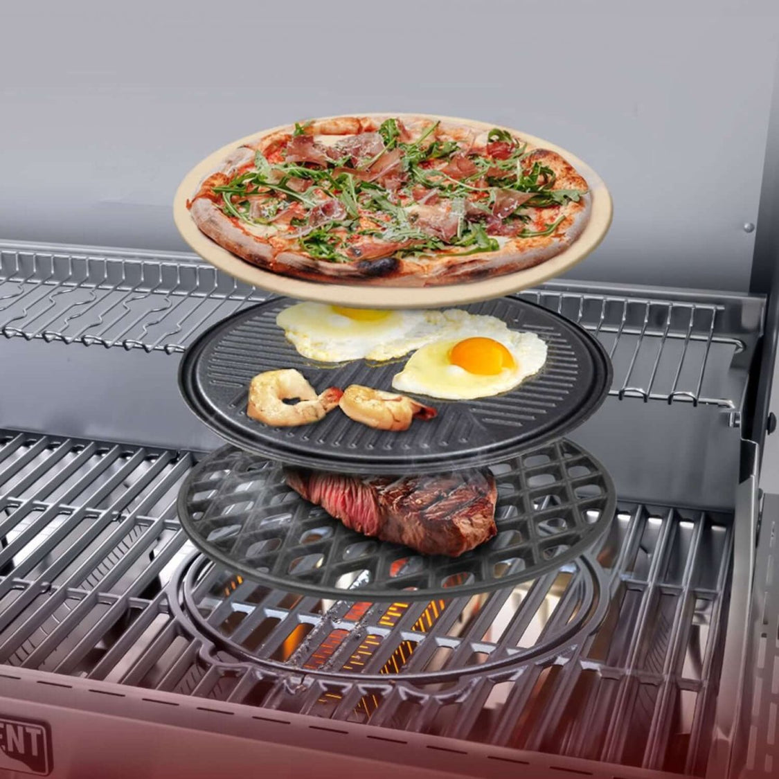 Monument Grills Denali 605Pro Stainless Smart Propane Gas Grill