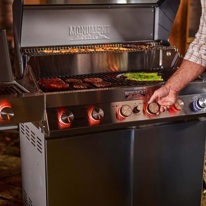 Monument Grills Denali 605Pro Stainless Smart Propane Gas Grill