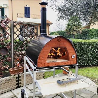 Pizza Party Large 70 x 90cm Pizzone Freestanding Wood-Fired Pizza Oven
