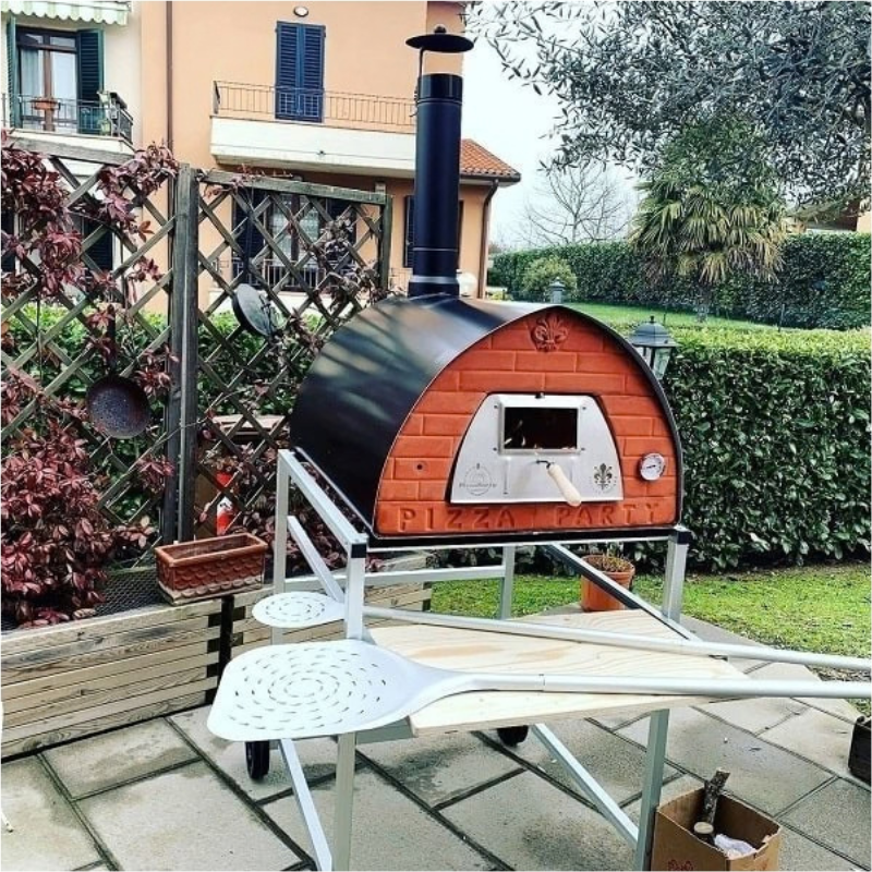 Pizza Party Large 70 x 90cm Pizzone Freestanding Wood-Fired Pizza Oven