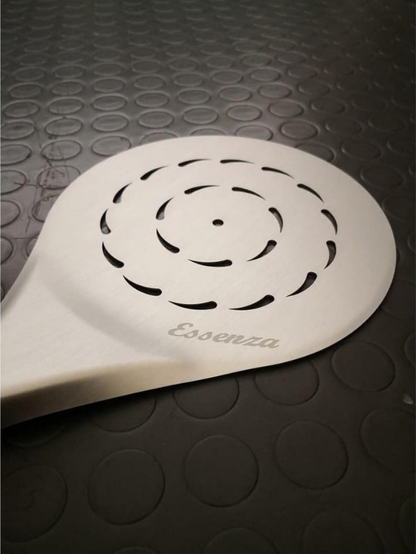 Pizza Party Essenza Aluminum Perforated Round Turning Pizza Peel 18cm (7”): Lightweight and Flexible