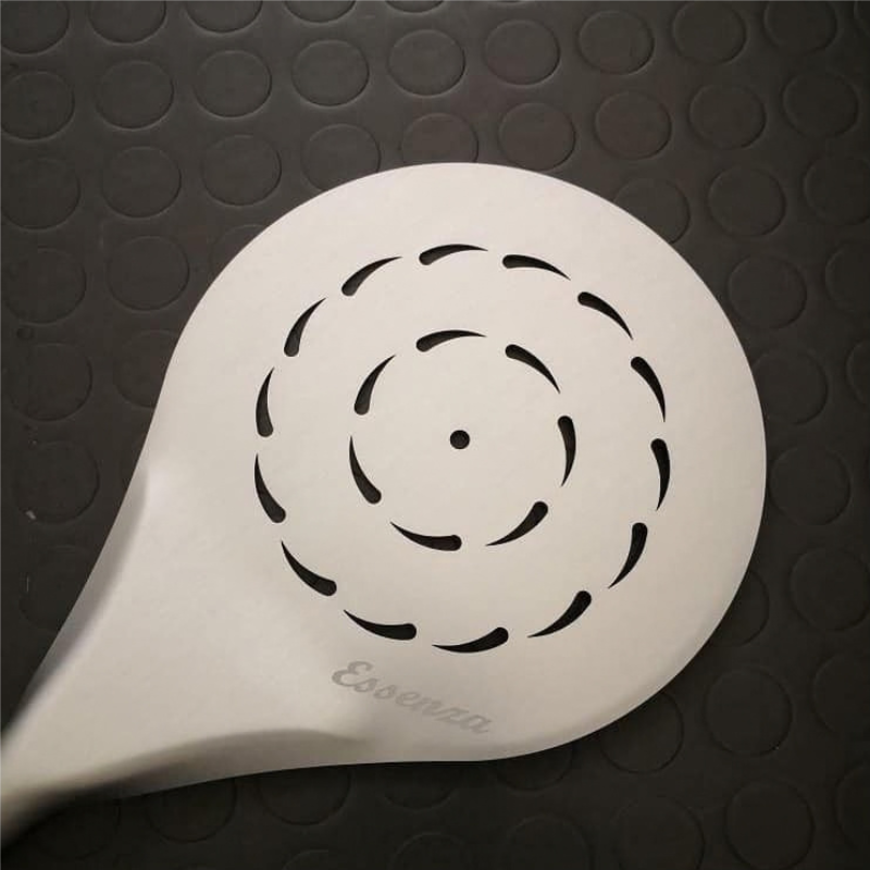 Pizza Party Essenza Aluminum Perforated Round Turning Pizza Peel 18cm (7”): Lightweight and Flexible