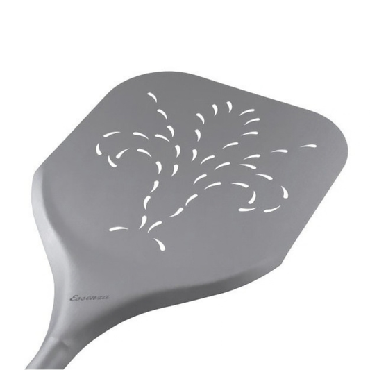 Pizza Party Essenza GIGLIO Aluminum Perforated Pizza Peel 33 x 32cm (12.9” x 12.5”): Lightweight and Flexible