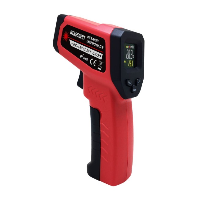 Pizza Party Infrared Laser Thermometer (Max 1022°F / 550°C ) – Battery Included