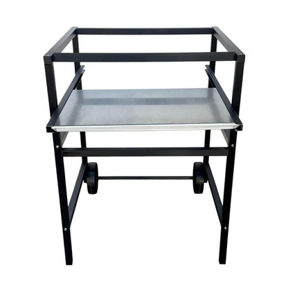 Pizza Party Superlight Aluminum Cart/Support with Wheels for Pizzone and Passione Pizza Oven Models (70 x 90cm)