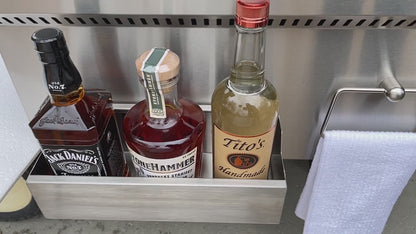 Kokomo Grills 30” Built-In Bartender Cocktail Station with Sink Bottle Opener and Ice Chest