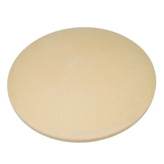 13-inch round cordierite pizza stone designed for Tuscan Chef Ovens.